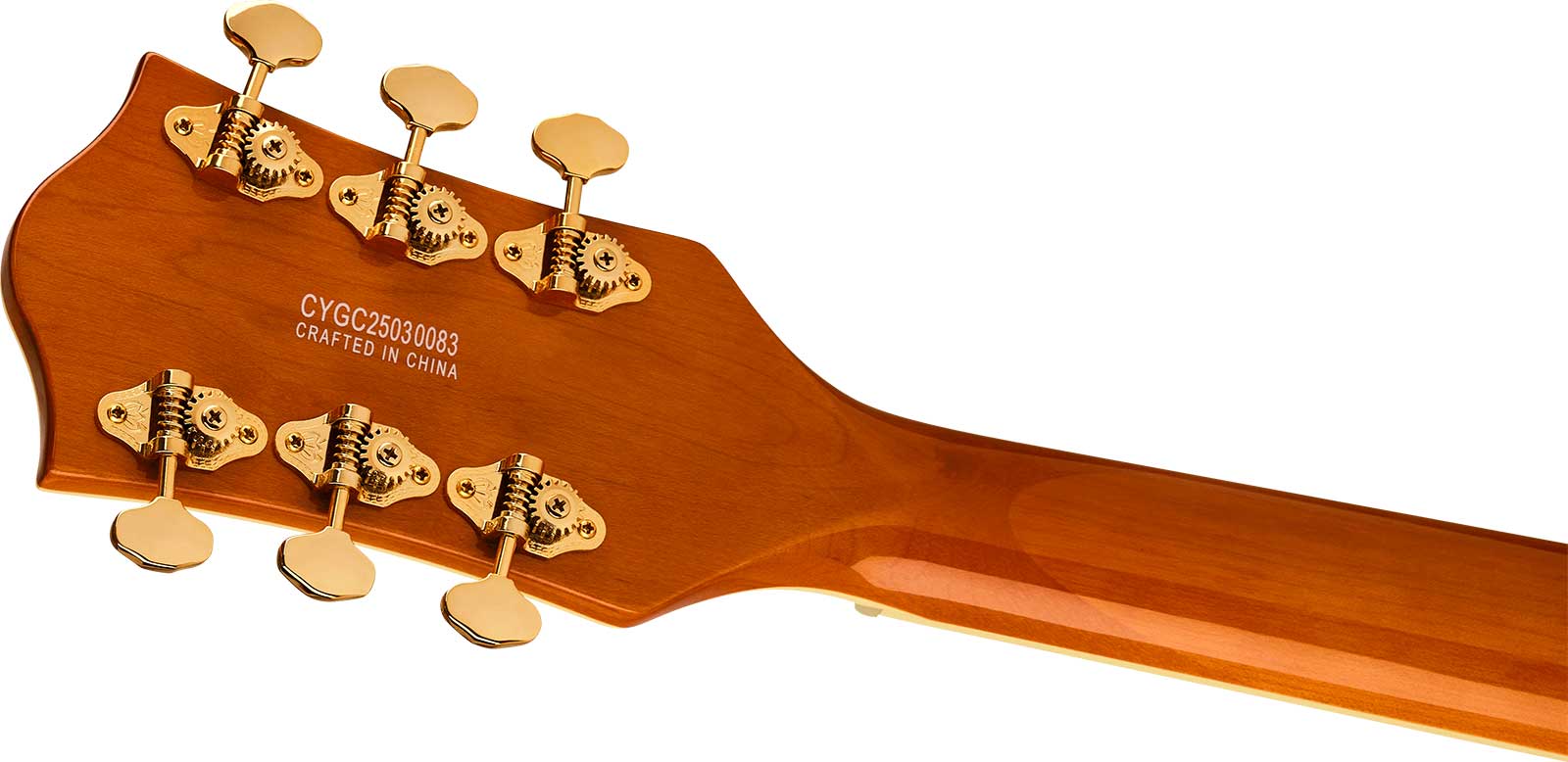 Gretsch Nashville Hollow Body Sc Bigsby Synchromatic 2h Trem Eb - 50's Orange Stain - Semi-hollow electric guitar - Variation 3