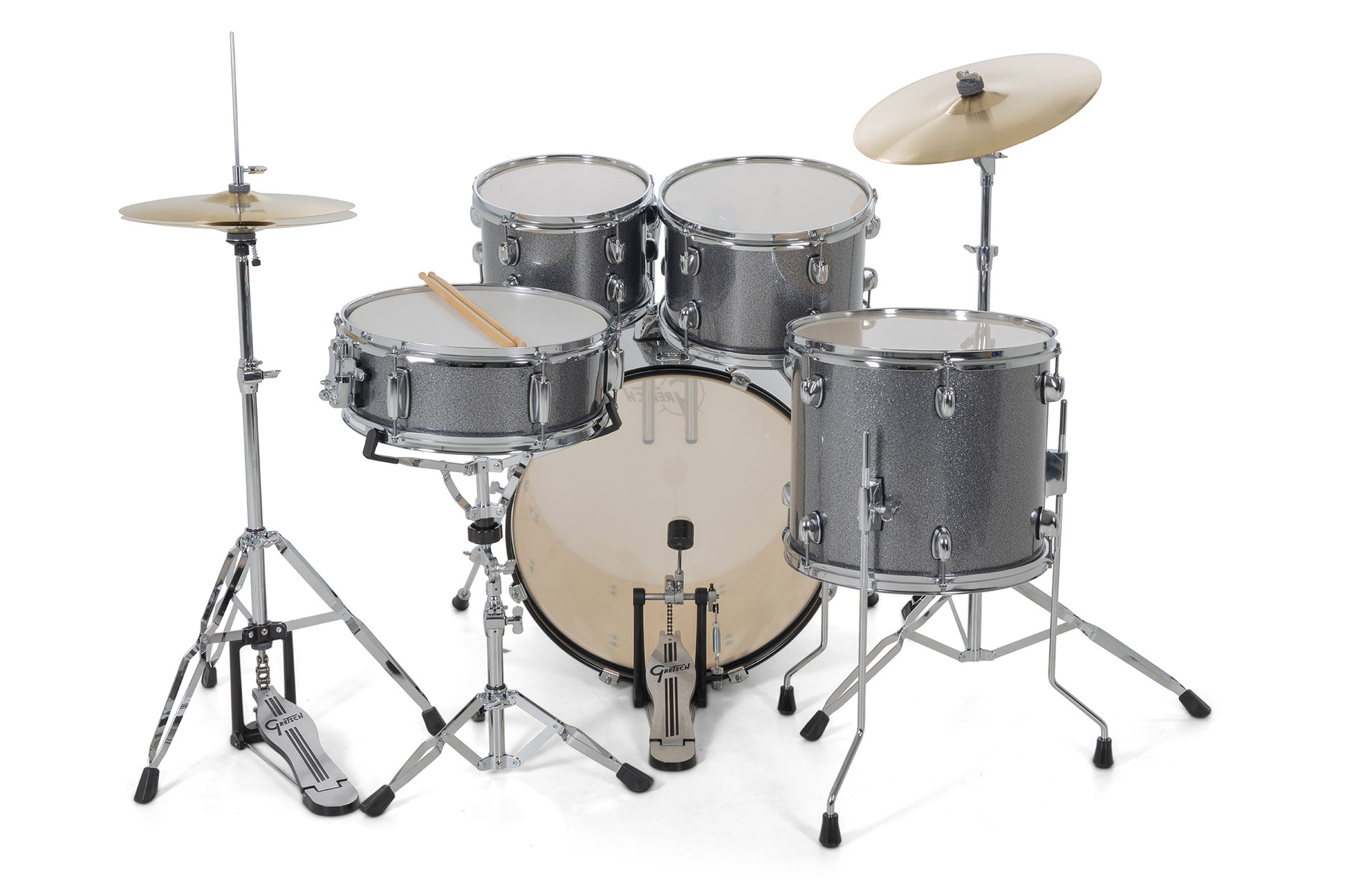 Gretsch Renegade 20'' - 5 FÛts - Grey Sparkle - Fusion drum kit - Variation 2