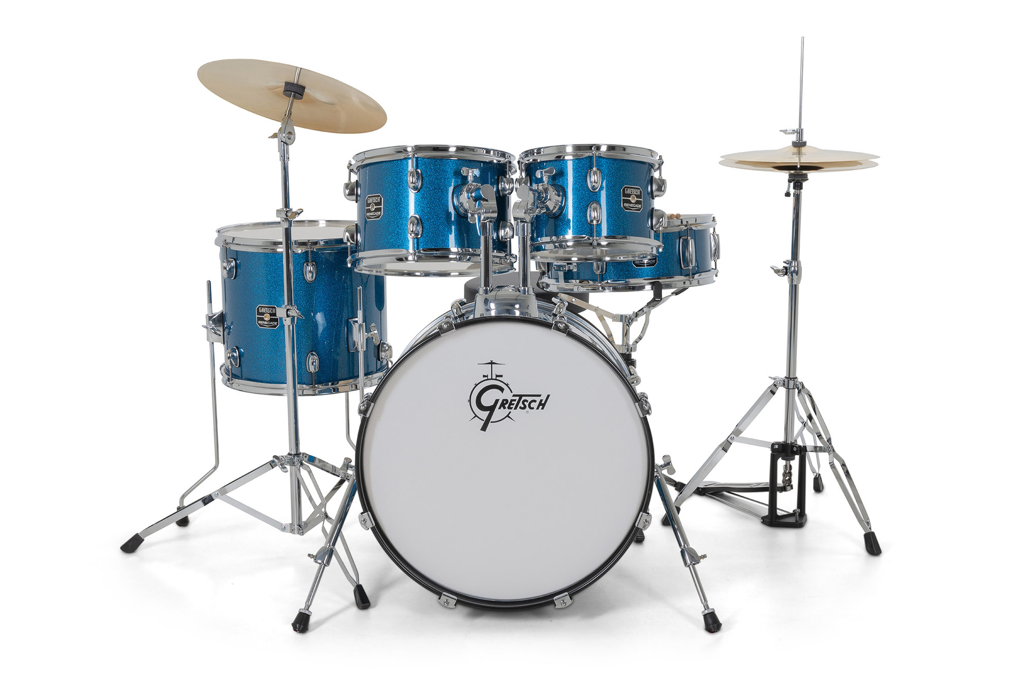 Gretsch Renegade 20'' - 5 FÛts - Blue Sparkle - Fusion drum kit - Variation 2