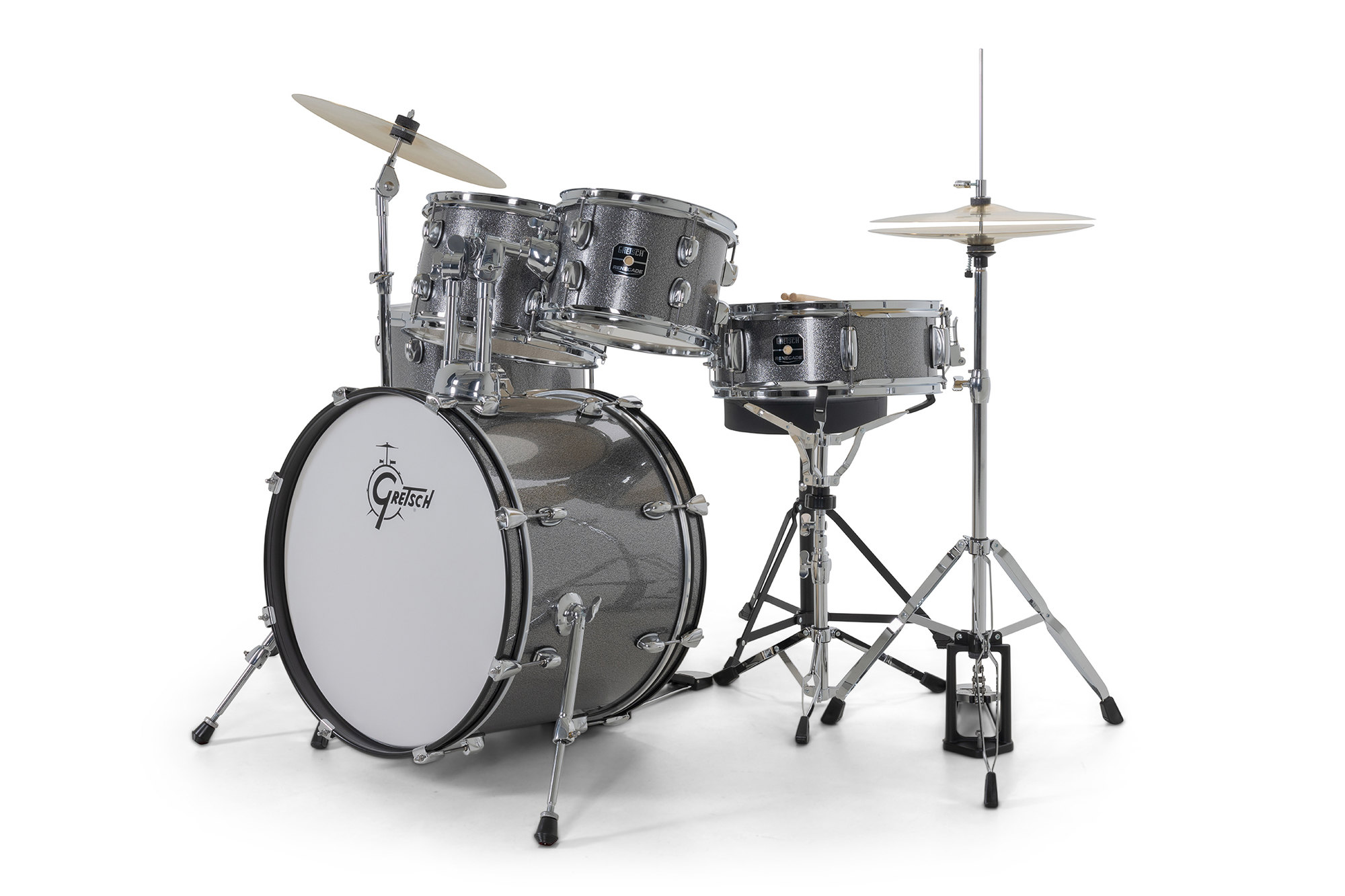 Gretsch Renegade 20'' - 5 FÛts - Grey Sparkle - Fusion drum kit - Variation 3