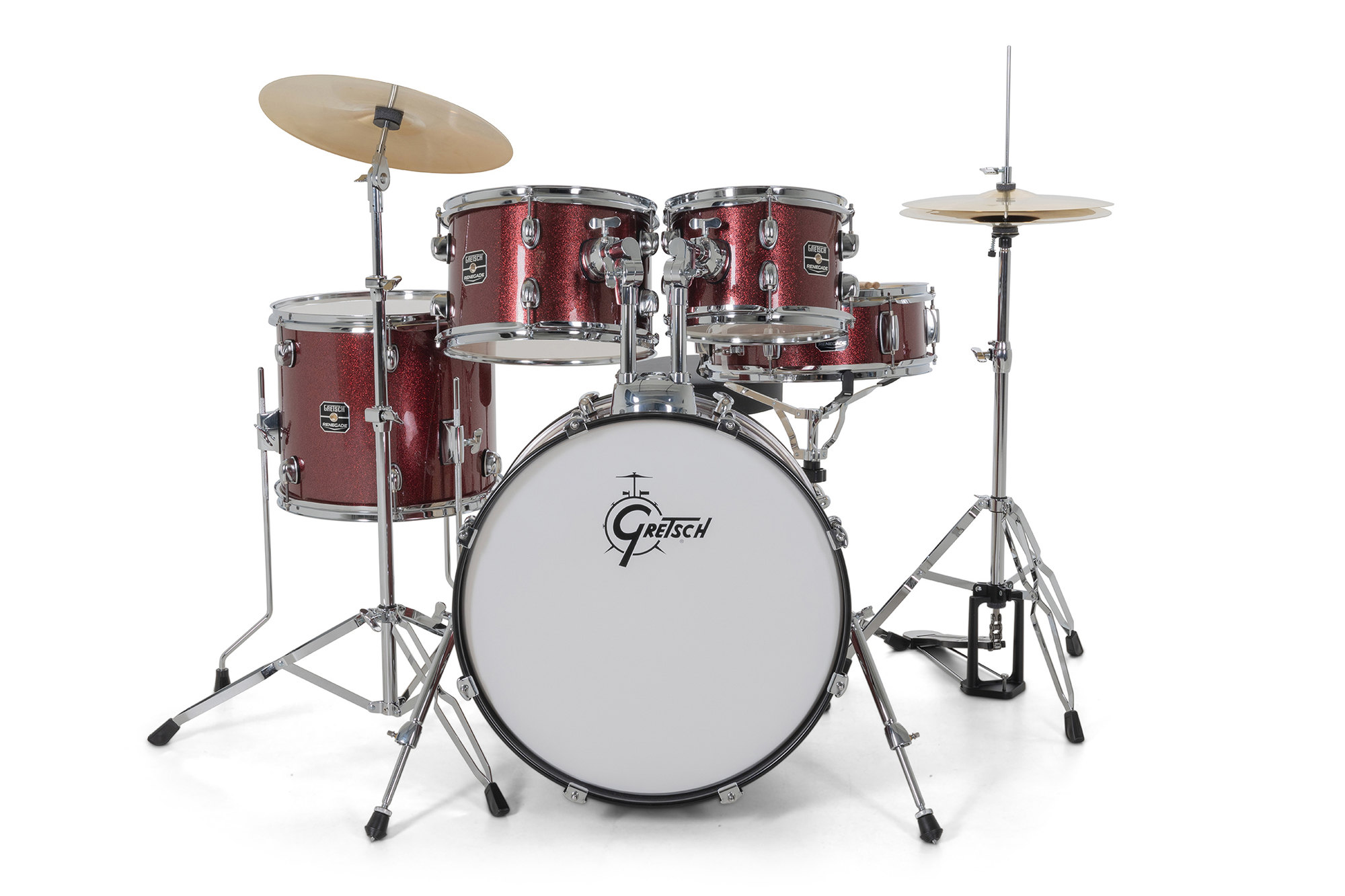 Gretsch Renegade 20'' - 5 FÛts - Ruby Sparkle - Fusion drum kit - Variation 3