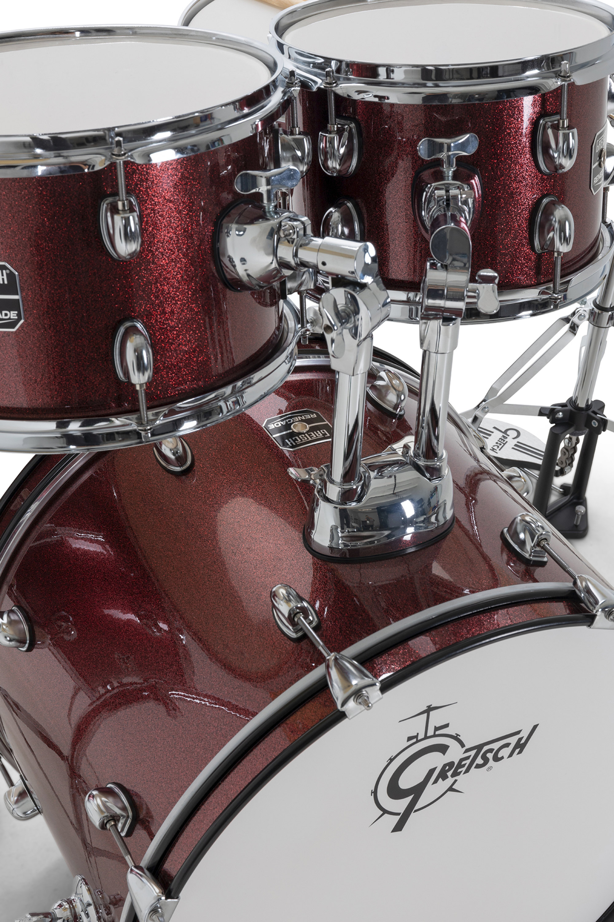 Gretsch Renegade 20'' - 5 FÛts - Ruby Sparkle - Fusion drum kit - Variation 4