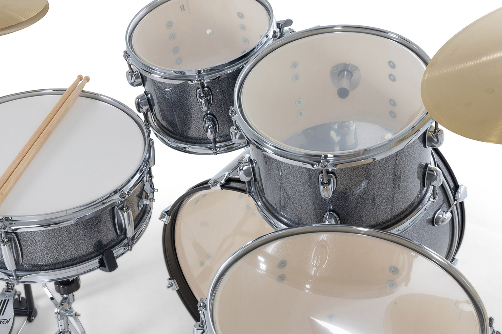 Gretsch Renegade 20'' - 5 FÛts - Grey Sparkle - Fusion drum kit - Variation 5