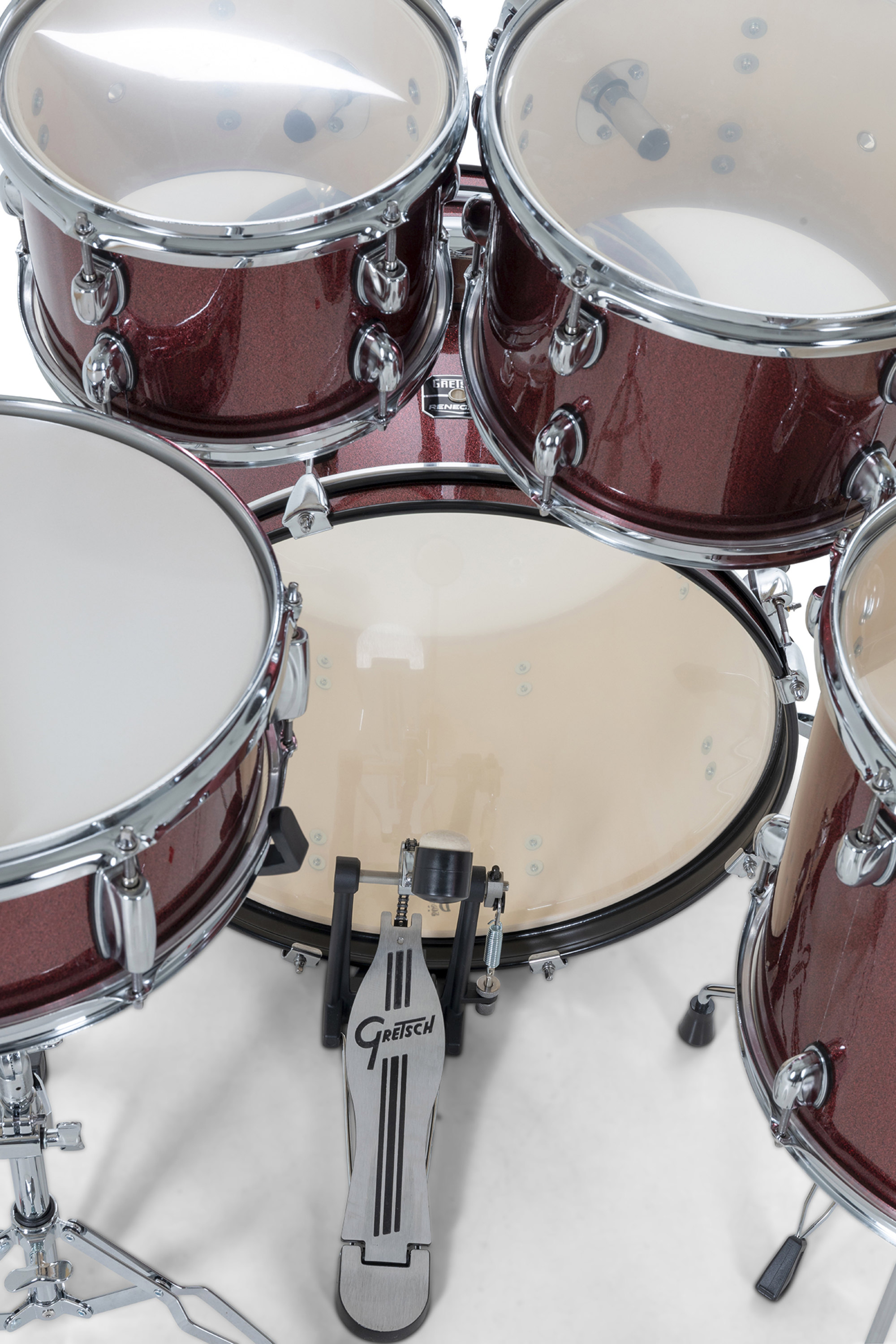 Gretsch Renegade 20'' - 5 FÛts - Ruby Sparkle - Fusion drum kit - Variation 5