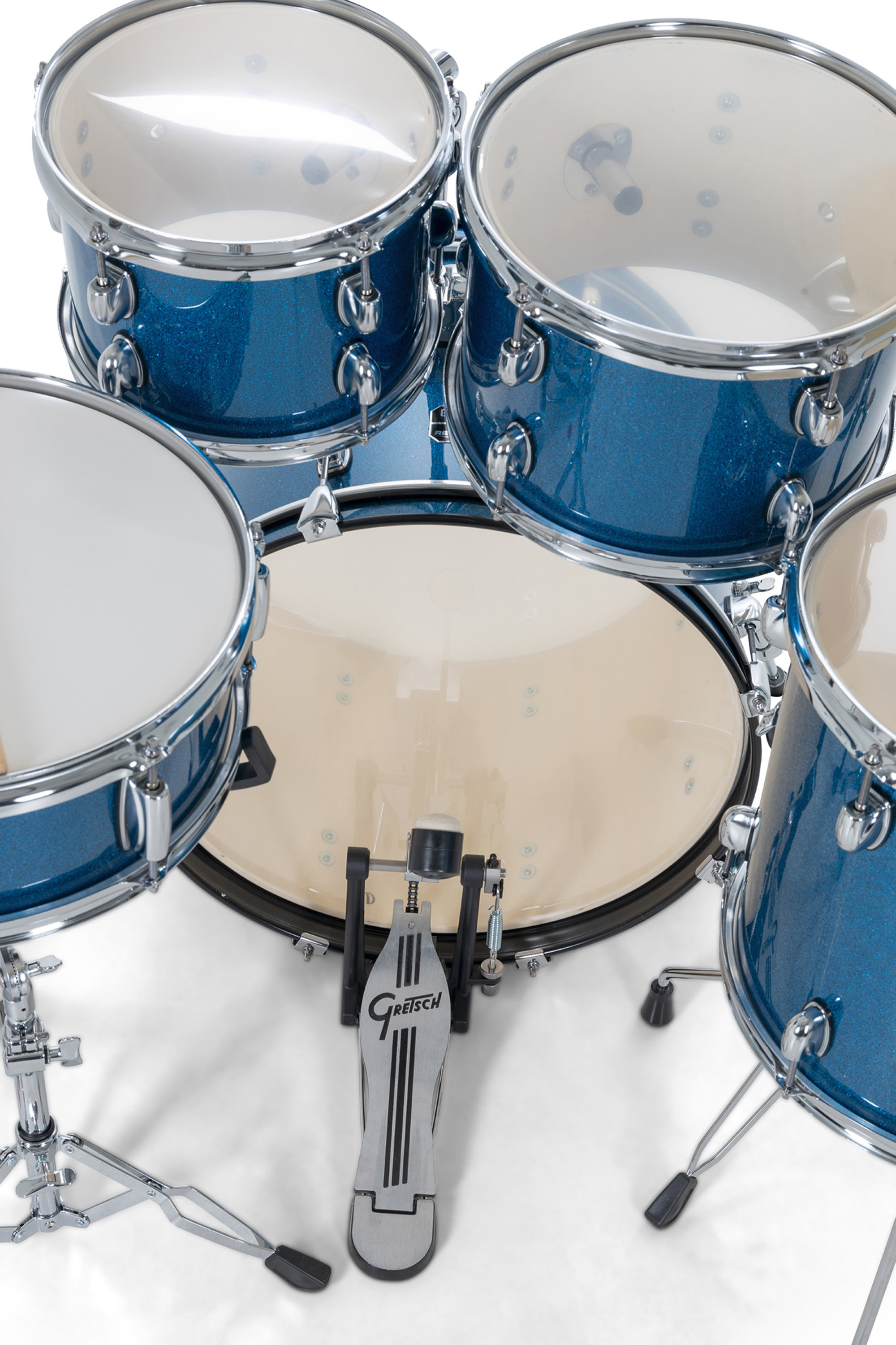 Gretsch Renegade 20'' - 5 FÛts - Blue Sparkle - Fusion drum kit - Variation 6