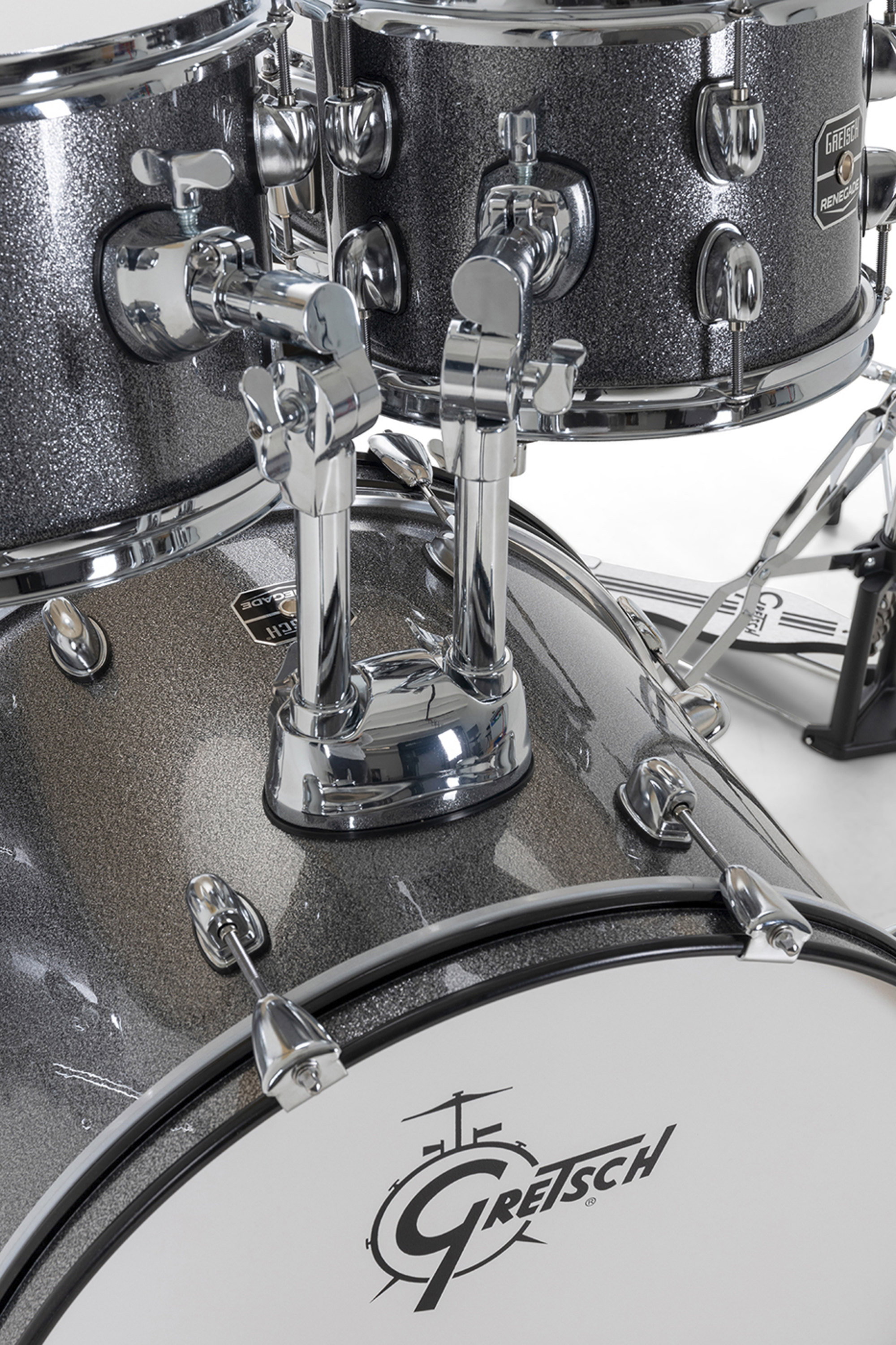 Gretsch Renegade 20'' - 5 FÛts - Grey Sparkle - Fusion drum kit - Variation 7