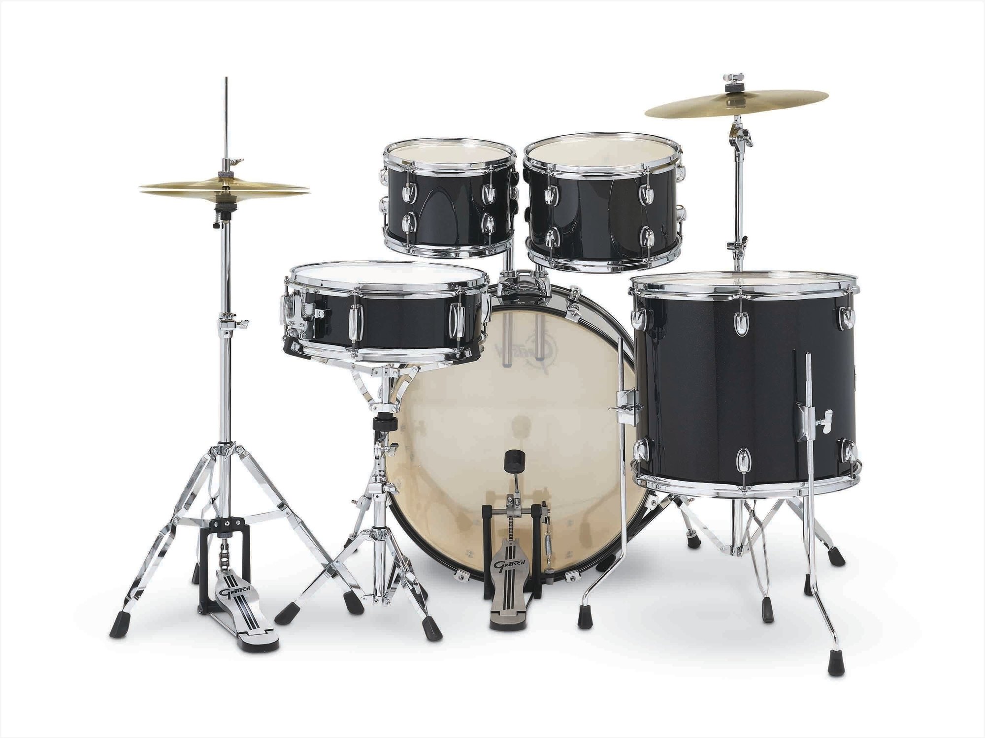 Gretsch Renegade 22'' - 5 FÛts - Black Mist - Rock drum kit - Variation 2