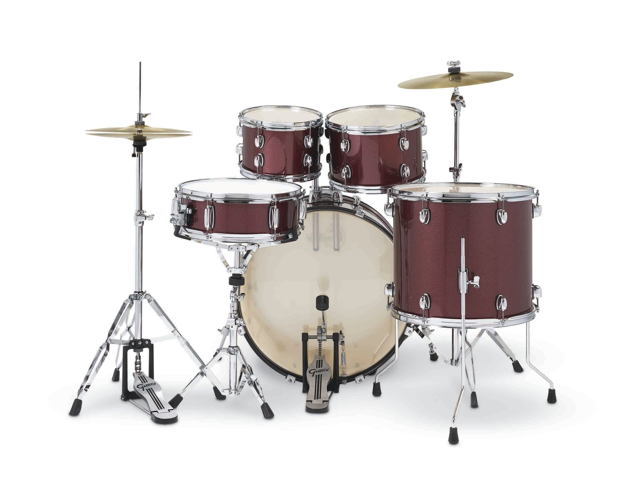 Gretsch Renegade 22'' - 5 FÛts - Ruby Sparkle - Rock drum kit - Variation 2