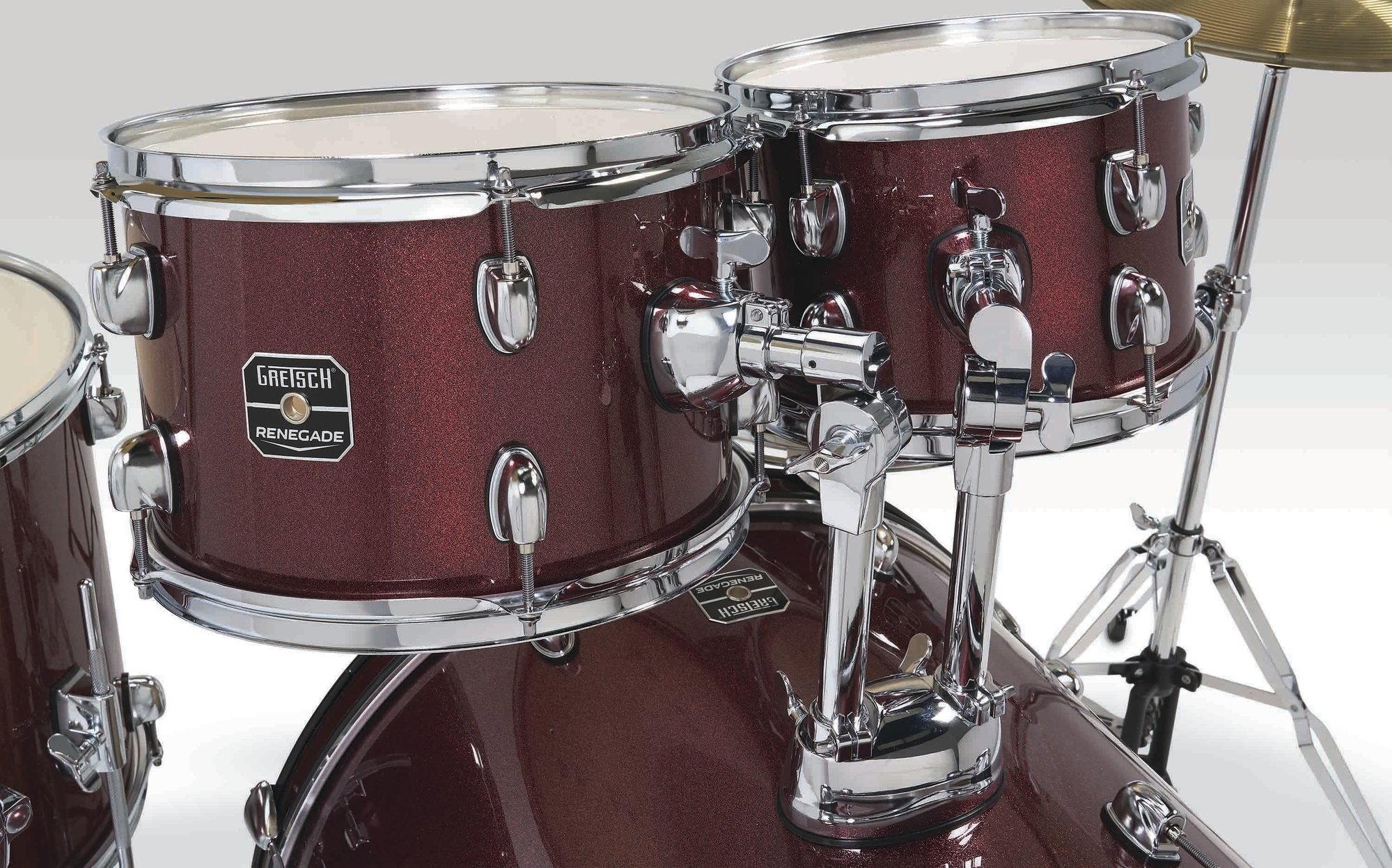 Gretsch Renegade 22'' - 5 FÛts - Ruby Sparkle - Rock drum kit - Variation 5