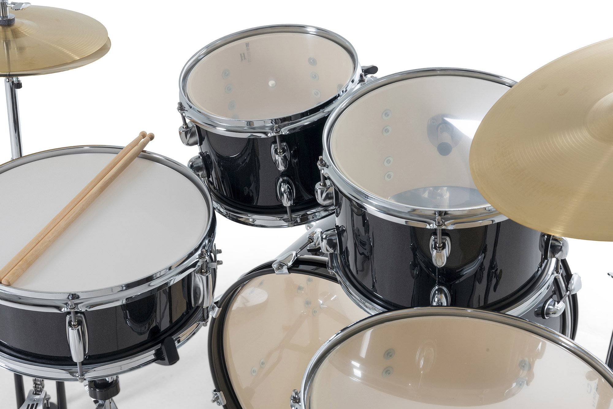 Gretsch Renegade Drum Set - 5 FÛts - Black Mist - Junior drum kit - Variation 4