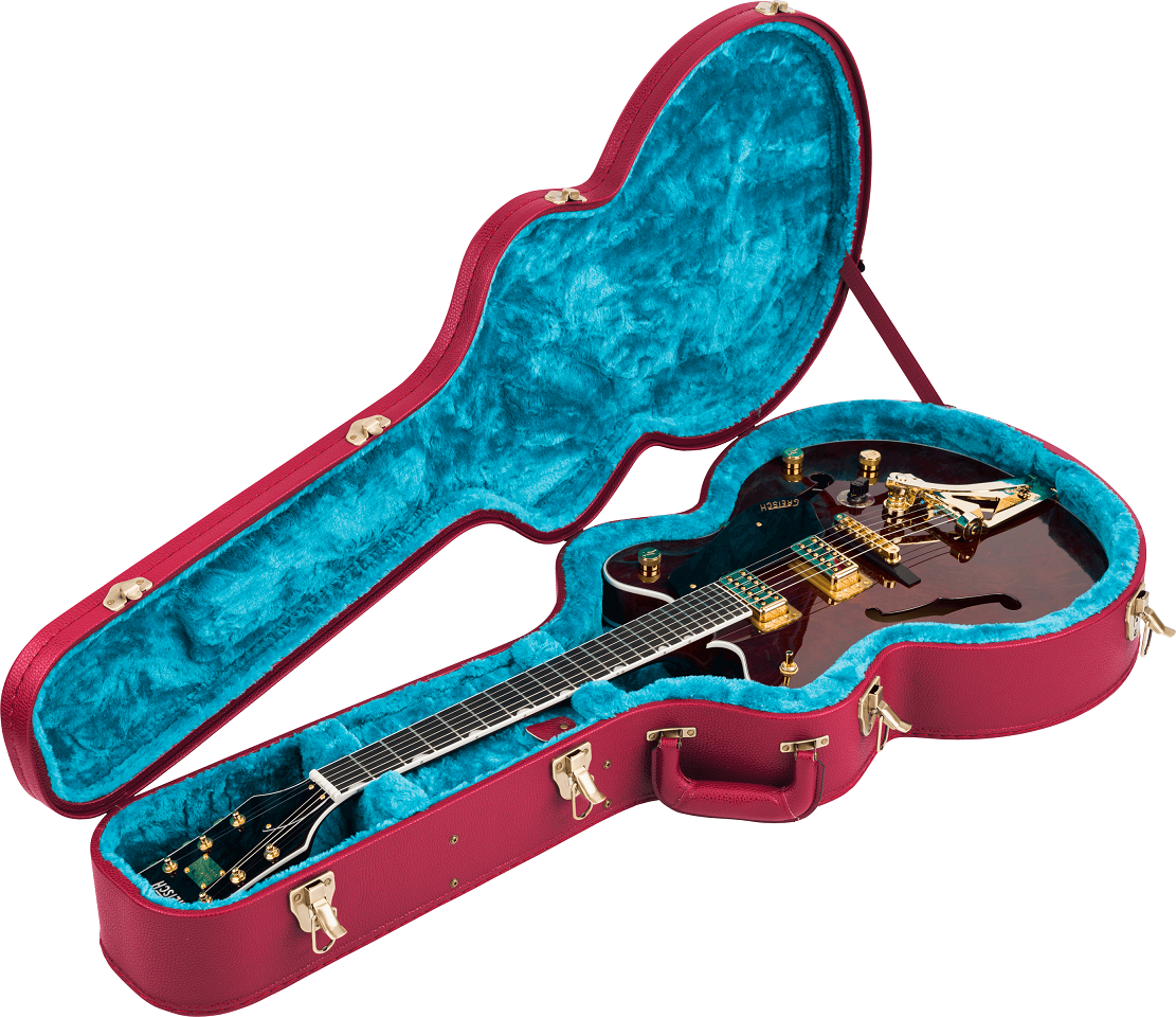 Gretsch Rs201 Studiomatic Abbey Road Ltd 2h Trem Eb - Emb 19/11 - Classic Walnut Stain - Semi-hollow electric guitar - Variation 4