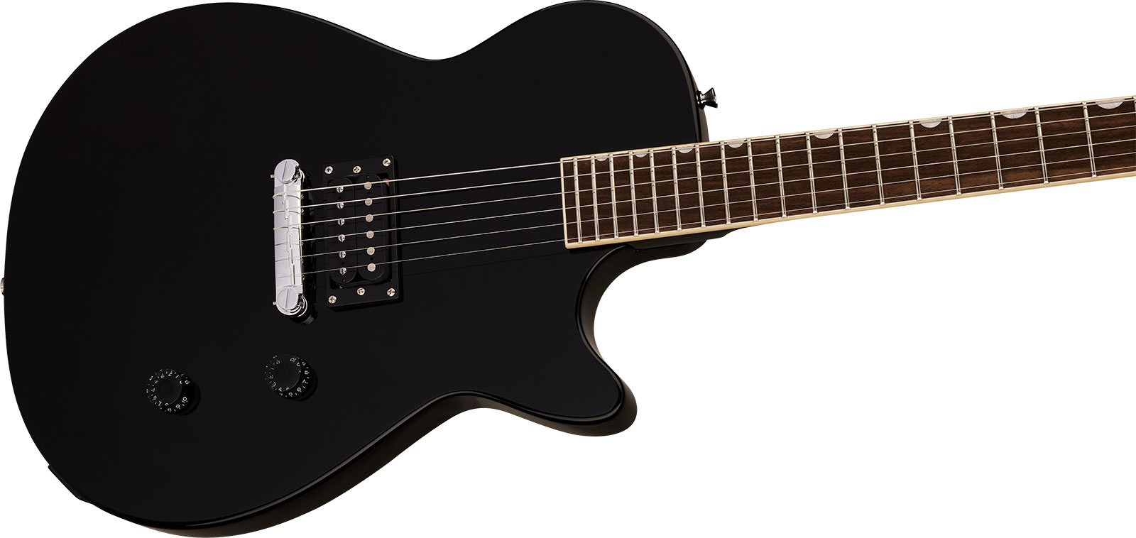 Gretsch Streamliner Jet Club 1h Ht Lau - Jet Black - Single cut electric guitar - Variation 2
