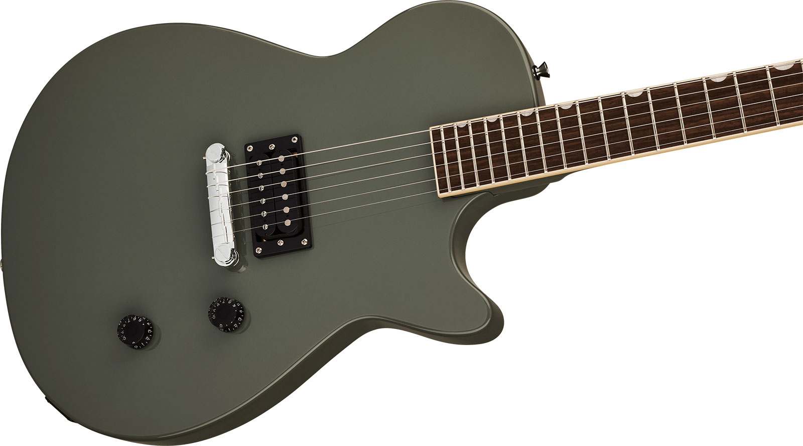Gretsch Streamliner Jet Club 1h Ht Lau - Olive Drab Green - Single cut electric guitar - Variation 2