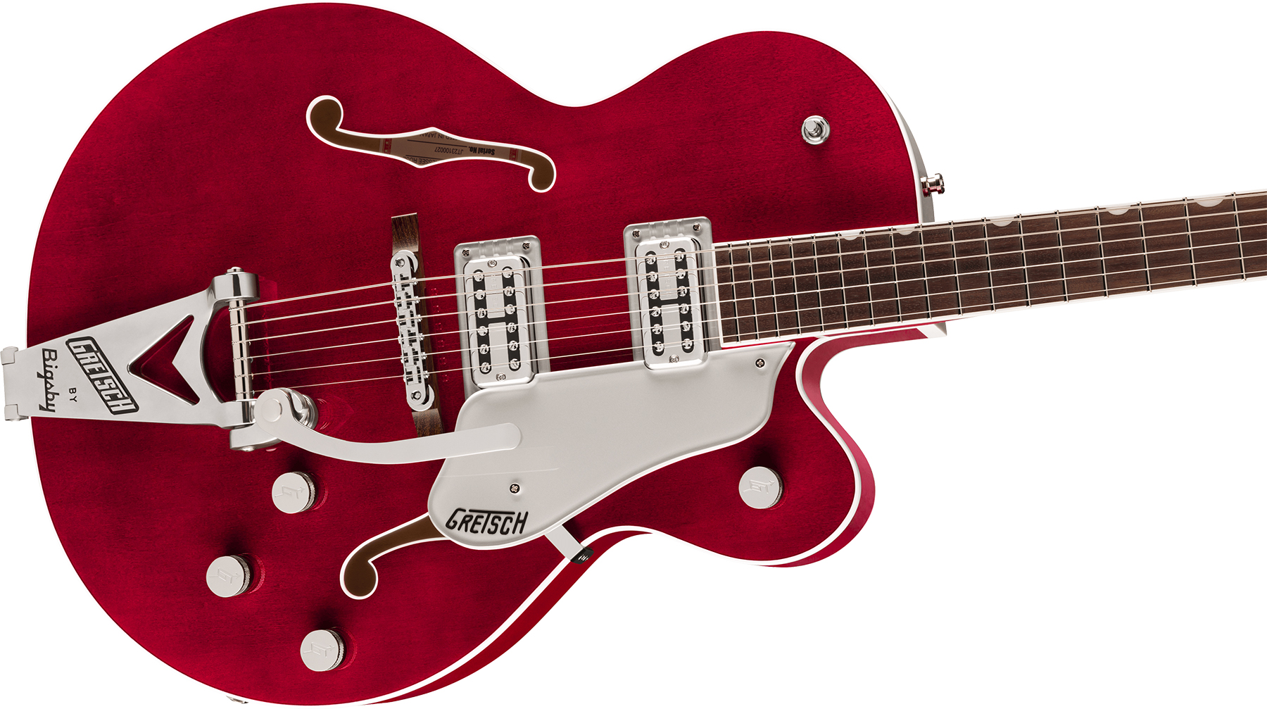 Gretsch Tennessean Hollow Body Bigsby Pro Jap 2h Trem Rw - Deep Cherry Stain - Semi-hollow electric guitar - Variation 2