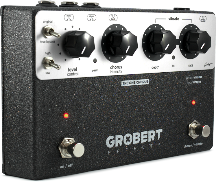 Grobert Effects The One Chorus - Modulation, chorus, flanger, phaser & tremolo effect pedal - Main picture