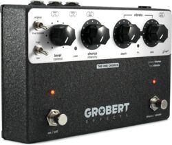 Modulation, chorus, flanger, phaser & tremolo effect pedal Grobert effects THE ONE CHORUS