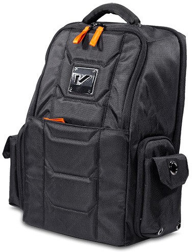 Gruv Gear Club Bag - Sac A Dos Tech Flight-smart - Black-ora - Advertising backpack - Main picture