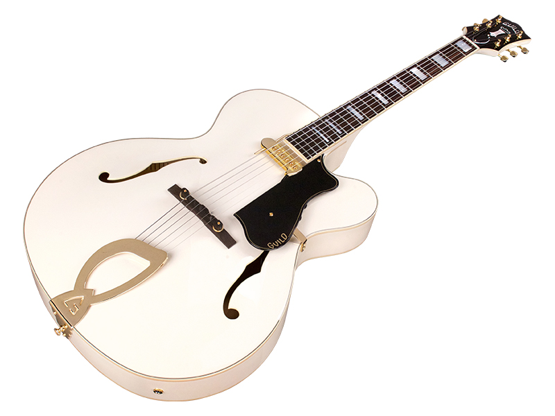 Guild A-150 Savoy Special Newark St Collection +etui - Snowcrest White - Semi-hollow electric guitar - Variation 2