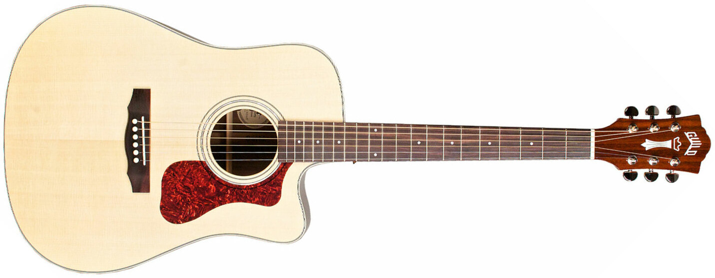 Guild D-150ce Westerly Dreadnought Cw Epicea Palissandre Rw - Natural - Electro acoustic guitar - Main picture