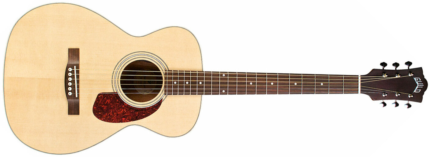 Guild M-240e Westerly Archback  Westerly Concert Epicea Palissandre Pf +housse - Natural - Electro acoustic guitar - Main picture
