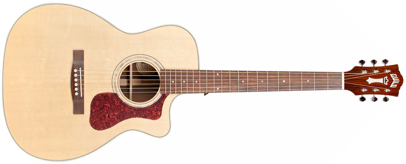 Guild Om-150ce Westerly Orchestra Cw Epicea Palissandre - Natural - Electro acoustic guitar - Main picture