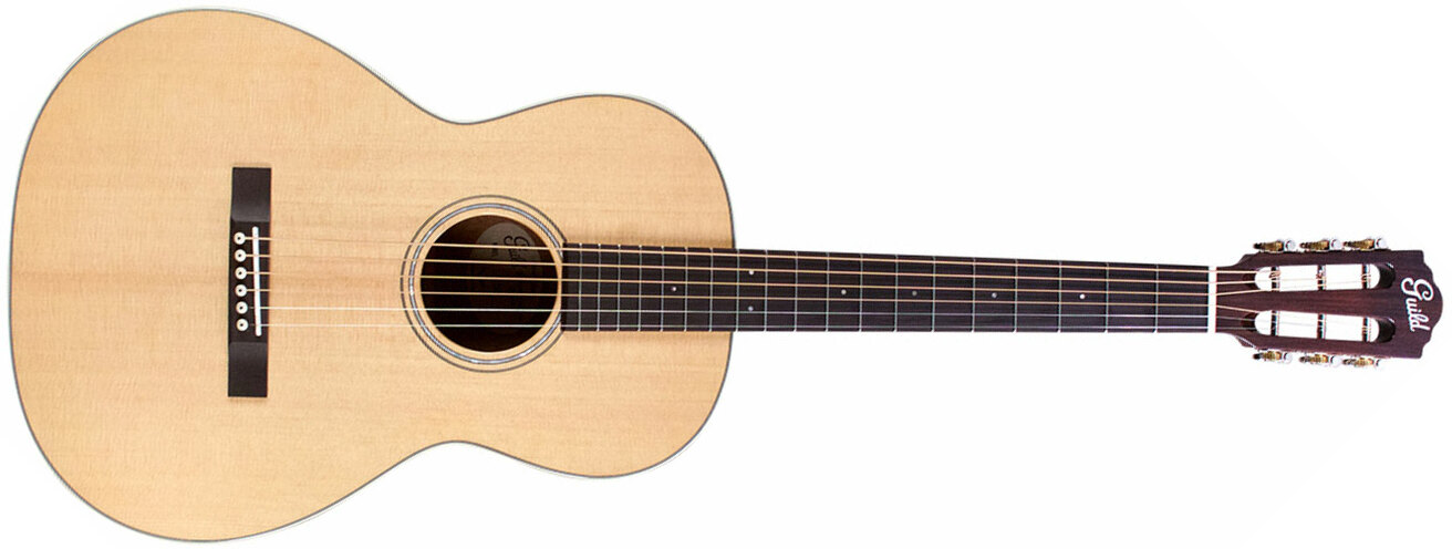 Guild P-240 Memoir Westerly Parlor 12-fret Epicea Acajou Pf - Natural - Acoustic guitar & electro - Main picture