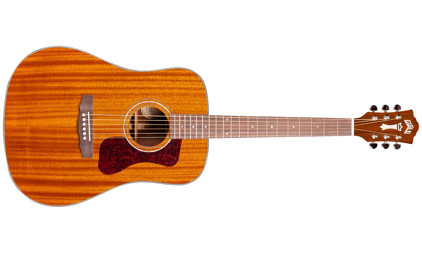 Guild D-120 Westerly Dreadnought Tout Acajou Rw +housse - Natural - Acoustic guitar & electro - Variation 1