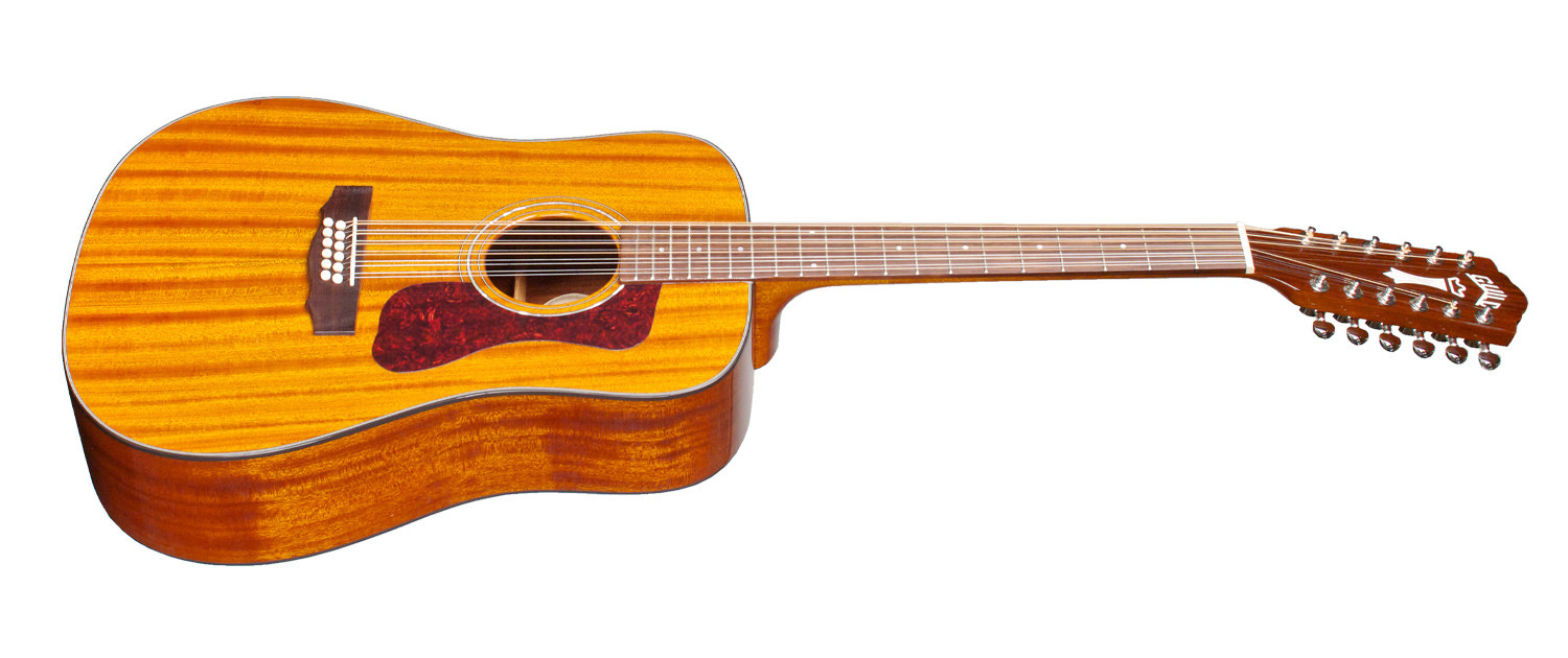 Guild D-1212 Westerly Dreadnought 12c Tout Acajou Rw - Natural - Acoustic guitar & electro - Variation 2