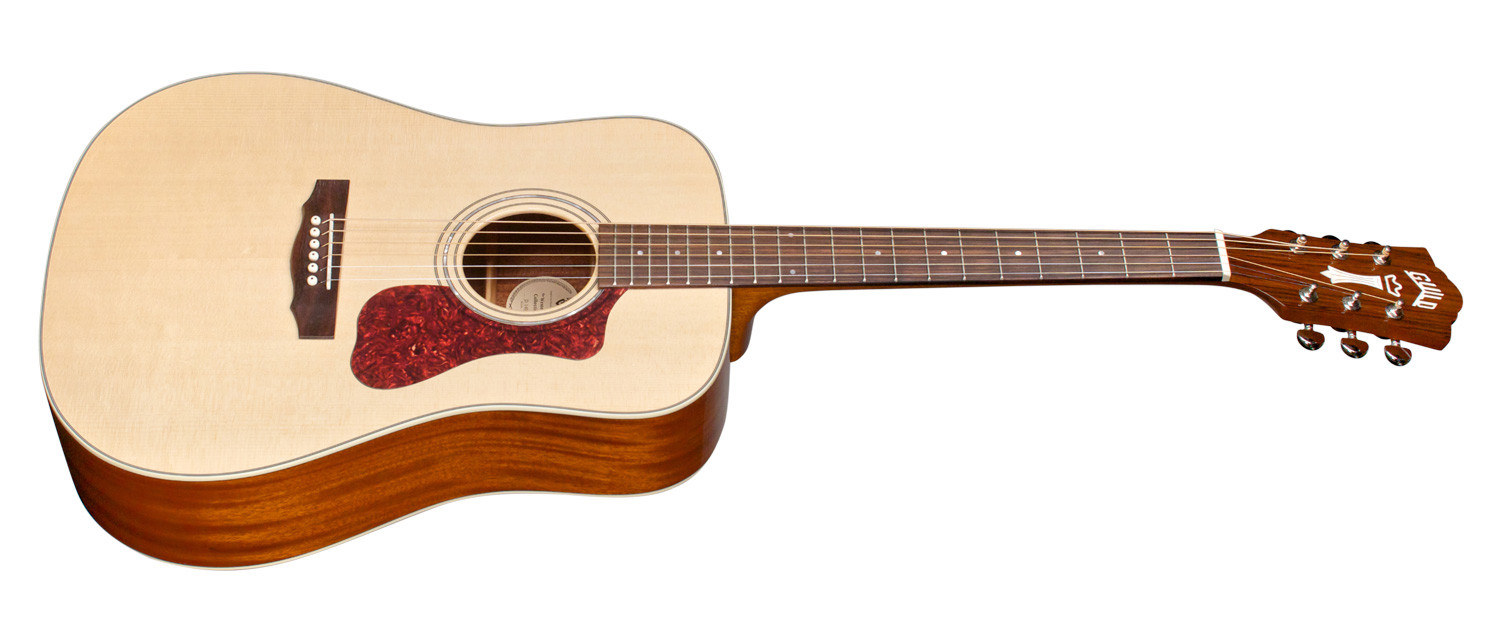 Guild D-140 Westerly Dreadnought Epicea Acajou Rw +etui - Natural - Acoustic guitar & electro - Variation 3