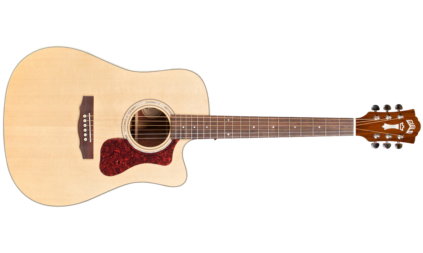 Guild D-140ce Westerly Dreadnought Cw Epicea Acajou Rw +housse - Natural - Acoustic guitar & electro - Variation 1