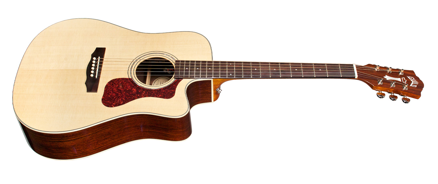 Guild D-150ce Westerly Dreadnought Cw Epicea Palissandre Rw - Natural - Electro acoustic guitar - Variation 1