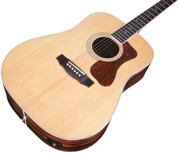 Guild D-260e Deluxe Westerly Dreadnought Epicea Ebene Pf - Natural - Electro acoustic guitar - Variation 2