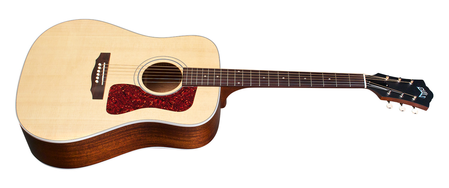 Guild D-40 Usa Dreadnought Epicea Acajou - Natural Satin - Acoustic guitar & electro - Variation 1