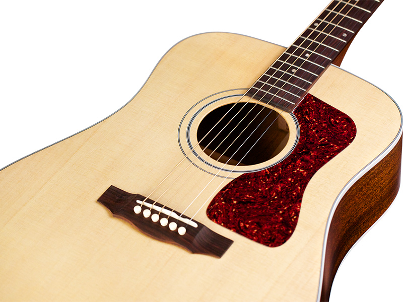 Guild D-40 Usa Dreadnought Epicea Acajou - Natural Satin - Acoustic guitar & electro - Variation 3