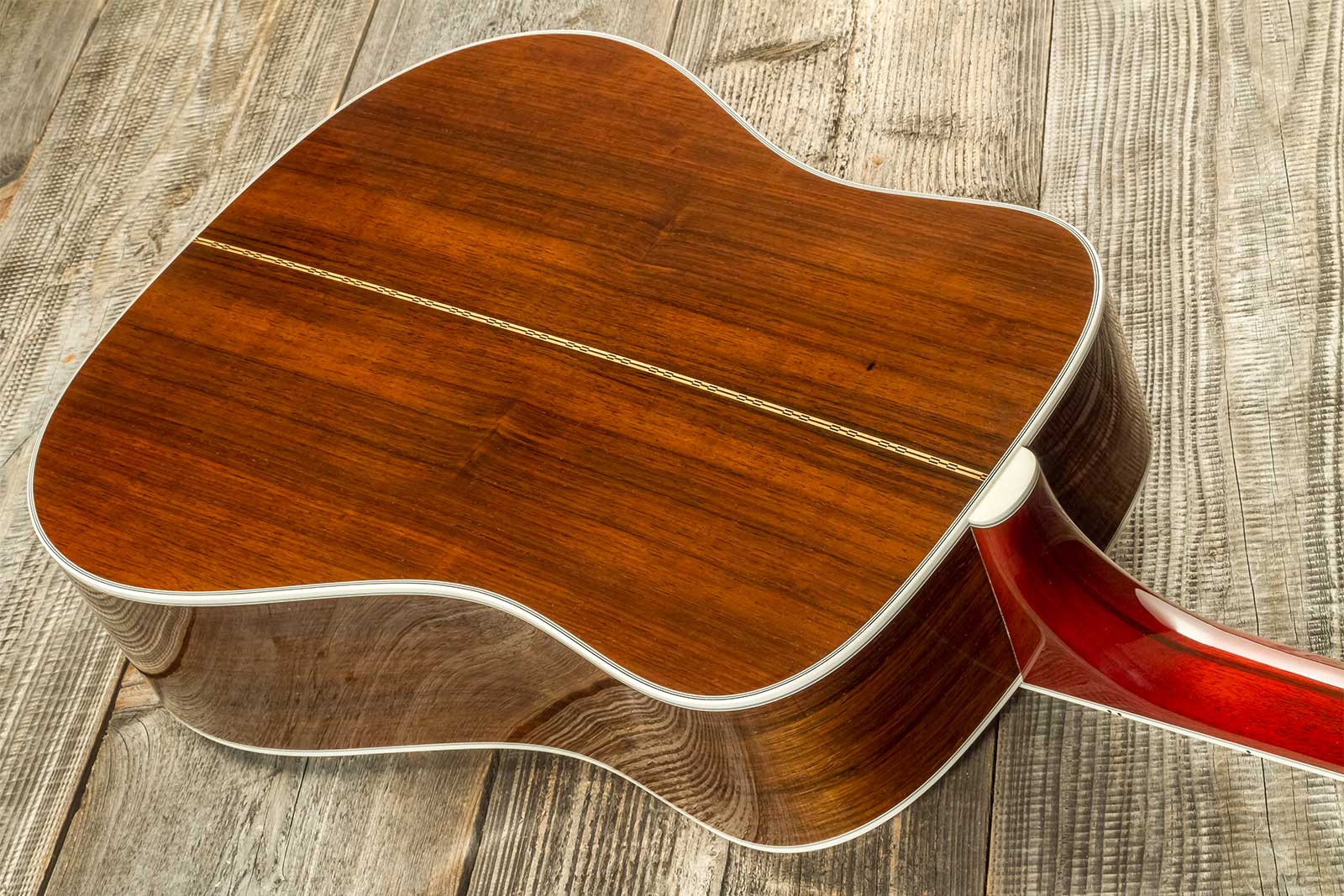Guild D-55 70th Anniversary Gsr Ltd Usa Dreadnought Epicea Palissandre Rw #c231092 - Natural - Folk guitar - Variation 6