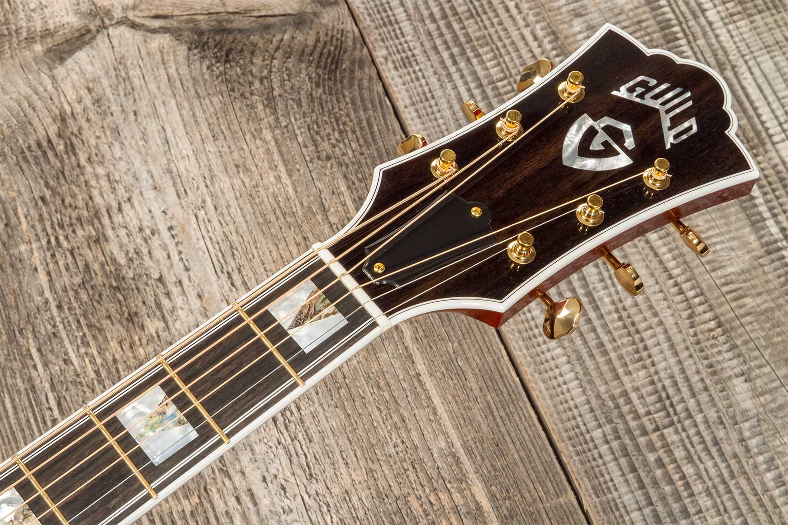 Guild D-55 70th Anniversary Gsr Ltd Usa Dreadnought Epicea Palissandre Rw #c231092 - Natural - Folk guitar - Variation 8
