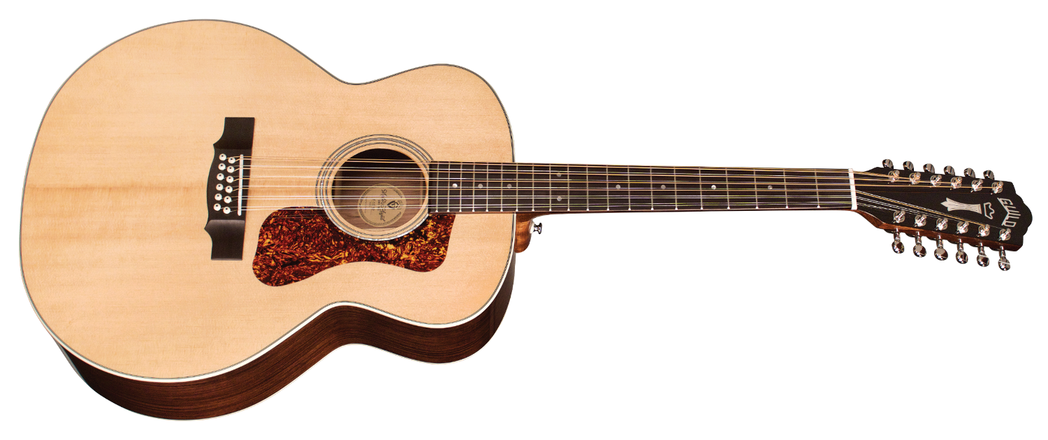 Guild F-1512 Westerly Jumbo 12c Epicea Palissandre Rw - Natural - Electro acoustic guitar - Variation 1