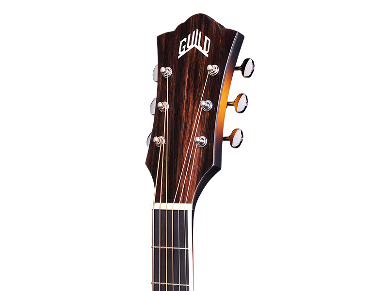 Guild F-250e Deluxe Westerly Jumbo Epicea Erable Pf - Antique Burst - Electro acoustic guitar - Variation 5
