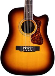 Folk guitar Guild D-2612CE Deluxe Westerly - Antique burst