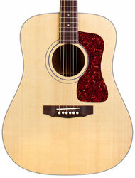 Acoustic guitar & electro Guild D-40 USA - Natural satin