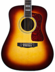 Folk guitar Guild D-55E USA - Antique burst