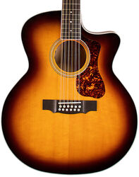 Electro acoustic guitar Guild F-2512CE Deluxe Westerly - Antique burst