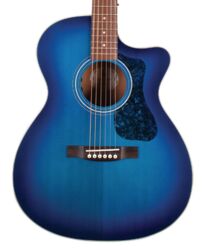 Electro acoustic guitar Guild Westerly OM-240CE - Dark blue burst