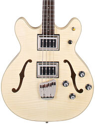 Semi & hollow-body electric bass Guild Starfire Bass II Flamed Maple Newark St. Collection - Natural