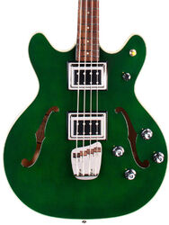 Semi & hollow-body electric bass Guild Starfire II Bass Newark St. Collection - Emerald green