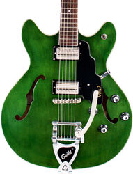 Semi-hollow electric guitar Guild Starfire I DC Newark ST - Emerald green