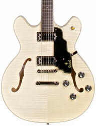 Semi-hollow electric guitar Guild Starfire IV ST Flamed Maple - Natural