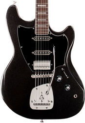 Retro rock electric guitar Guild Surfliner Deluxe - Black