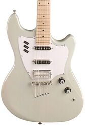 Retro rock electric guitar Guild Surfliner - White sage