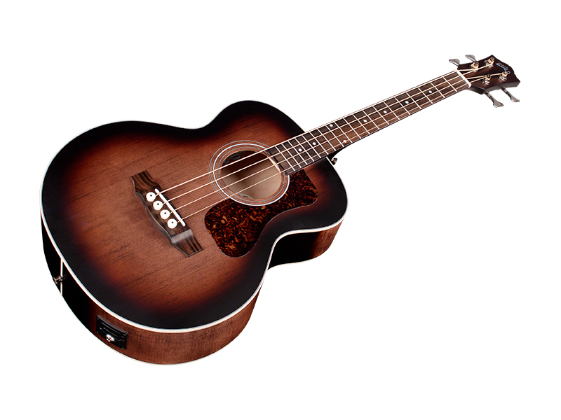 Guild Jumbo Junior Bass Westerly Epicea Erable Eb - Antique Charcoal Burst - Acoustic bass - Variation 1